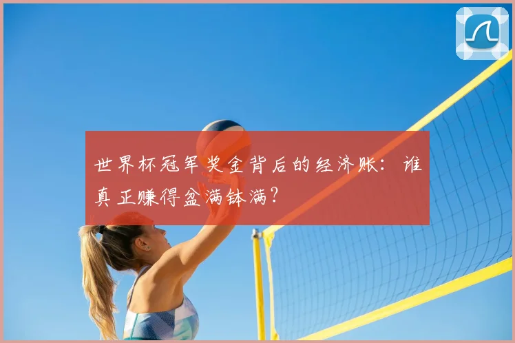 世界杯冠军奖金背后的经济账:谁真正赚得盆满钵满?